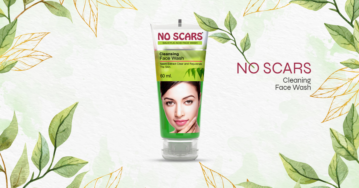 buy no scars neem extract face wash online